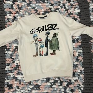 GORILLAZ Band Teen Girl Sweatshirt Hoodie